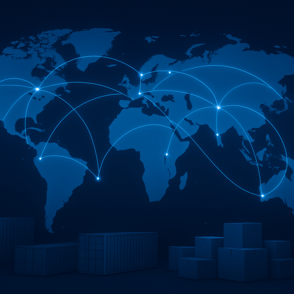 Global network connecting SXPKM PACK to customers worldwide